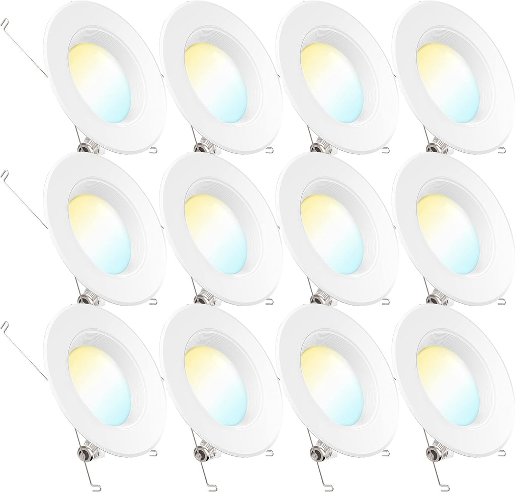 12 Pack 5/6 Inch LED Recessed Lighting Retrofit Conversion Kit Y825606