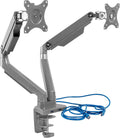Dual Monitor Arm Mount Desk Stand with USB Ports O842979