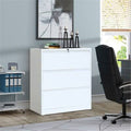 White 3-Drawer Lateral Filing Cabinet P20286
