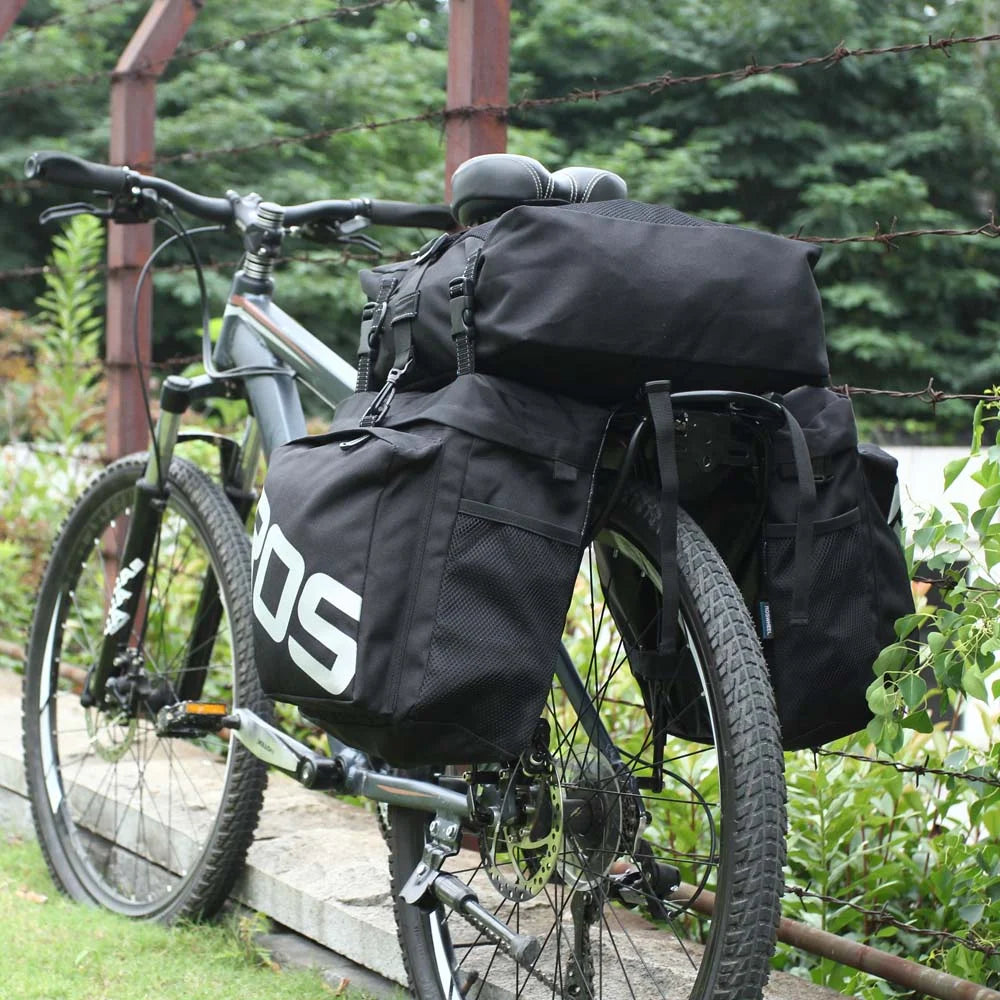 Mountain Bike Bag Bicycle Pannier Rear Seat Trunk Bag E131732