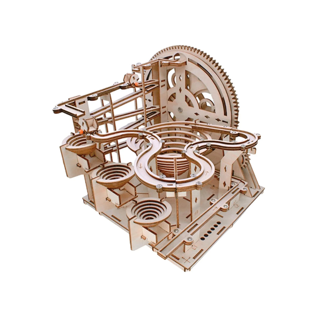 Marble Run Building Kits Wooden 3D Puzzle Toy Construction Play Set M9718