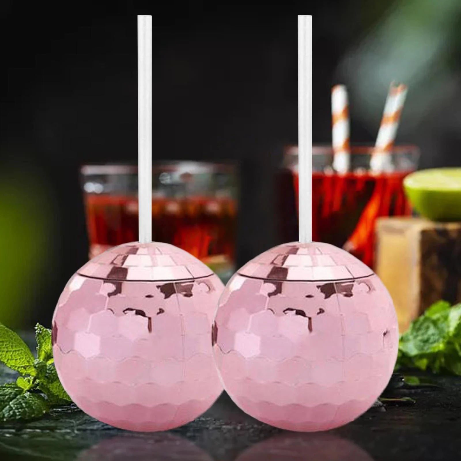 2x 2Pcs 20 Ounce Tea Bottle with Lid And Straw D293383
