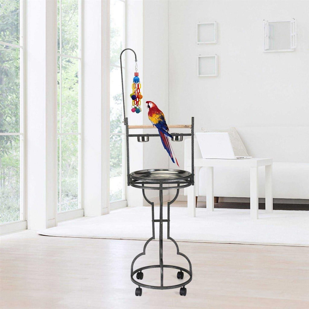 Large Bird Play Stand Feeder Parrot Perch X612