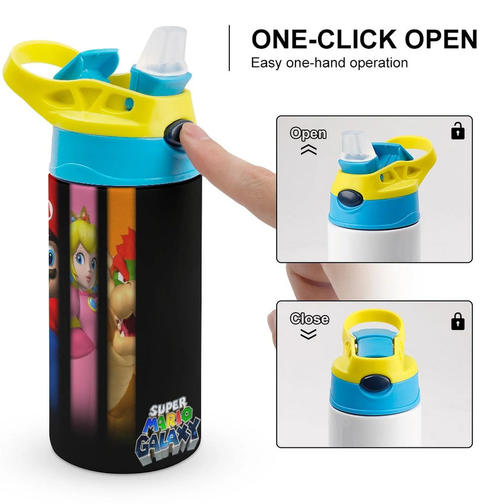 Insulated Stainless Steel Water Bottle with Straw V527