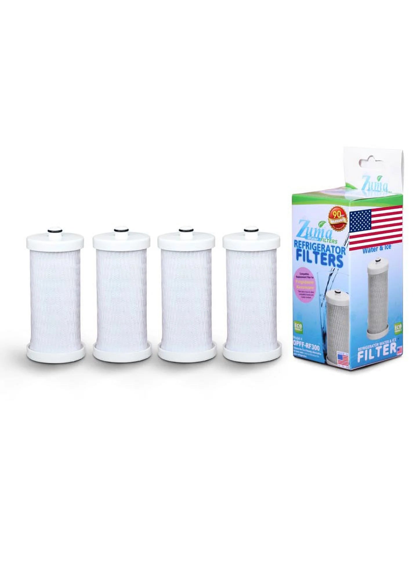 4 Pack Water and Ice Filter A5450