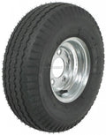 2-Pack 8 6 Ply Trailer Tire on Rim 5 Lug Galvanized M309962