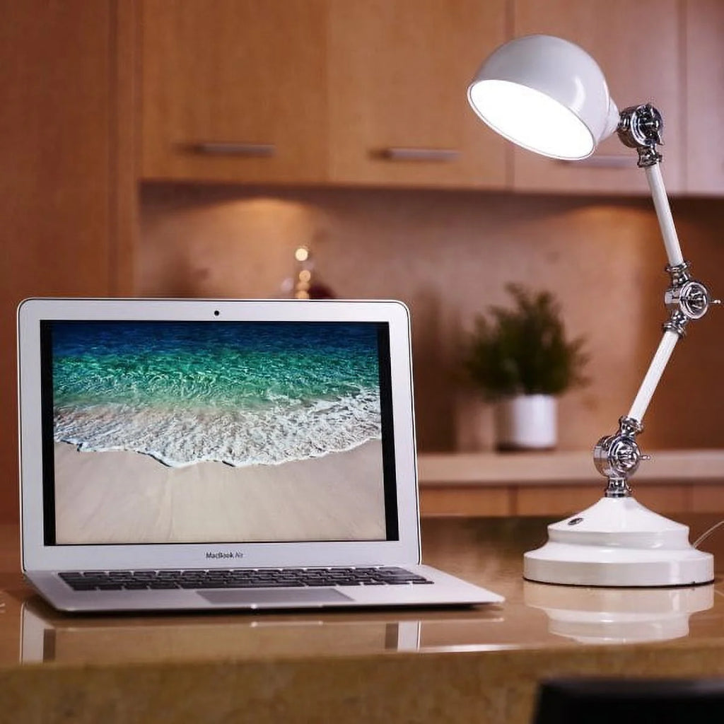 White LED Desk Lamp D8612