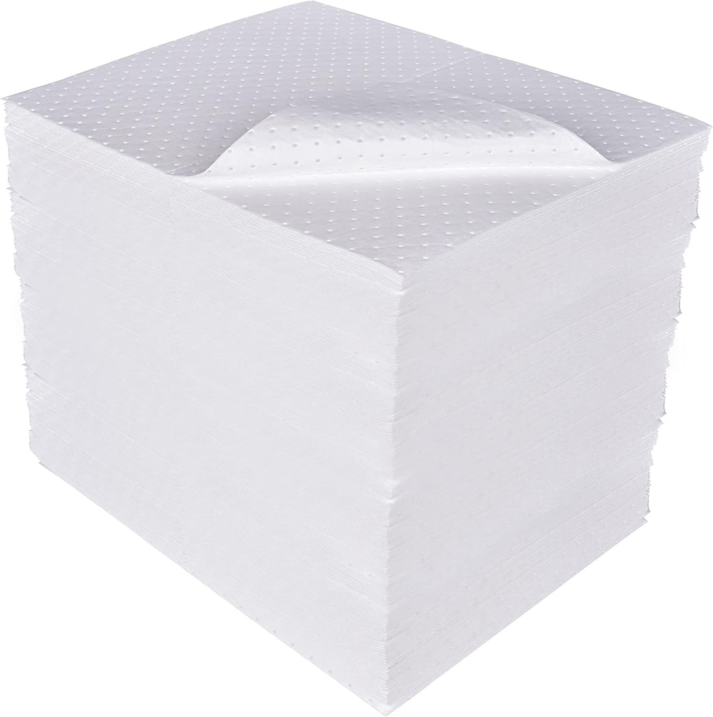 Heavy-weight Absorbent Pads, 15" x 20", White, 200pcs Pack of 2 K198240