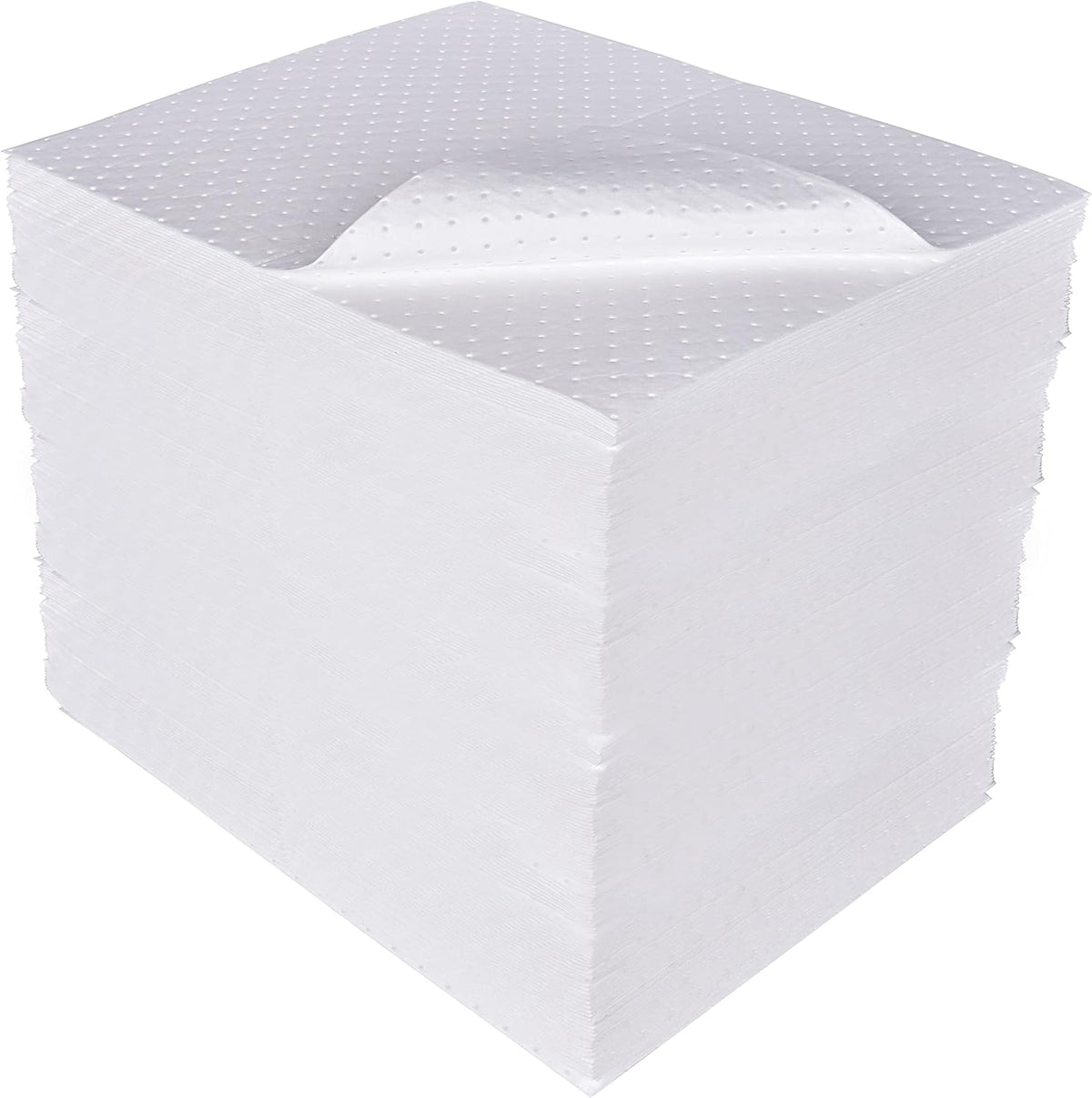 Heavy-weight Absorbent Pads, 15" x 20", White, 200pcs Pack of 2 K198240