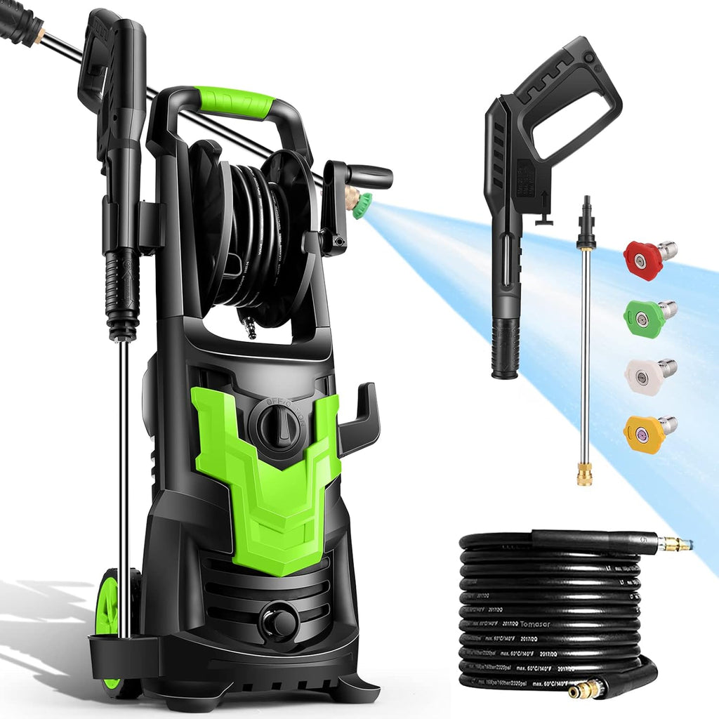 3000PSI Electric Pressure Washer with 4 Nozzles Y439