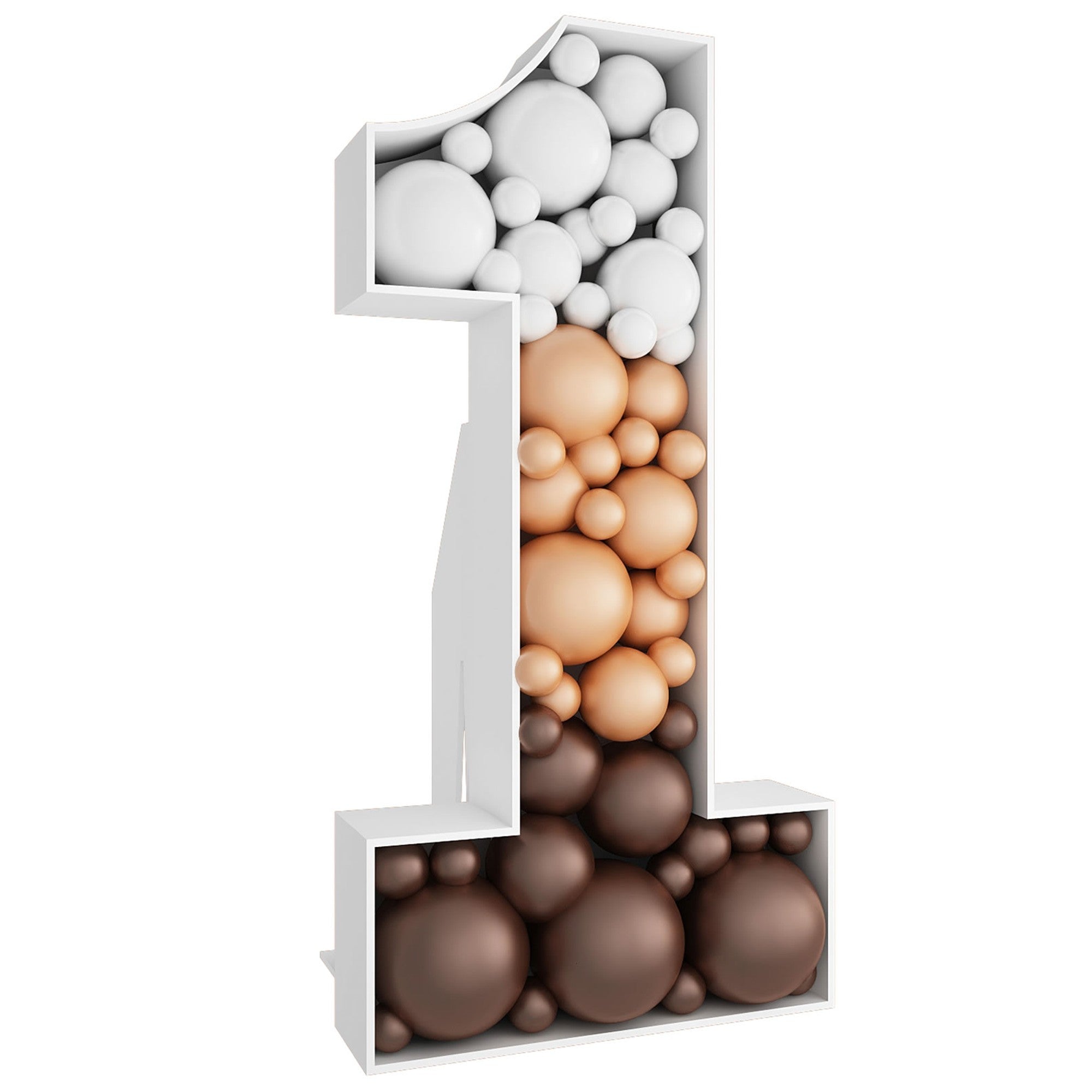 4ft Marquee Balloon Number Frame Foam Board Backdrop X3293