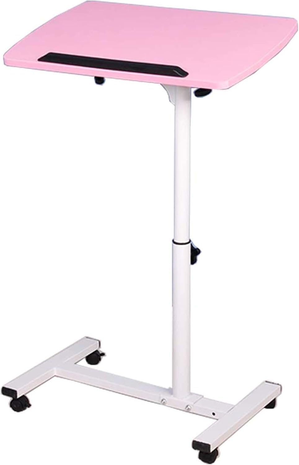 Black Rolling Laptop Desk Cart, Pack of 2 P6739
