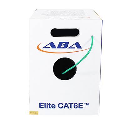 Green Cat6e Plenum 24AWG Solid 1000 ft. Cable E15897