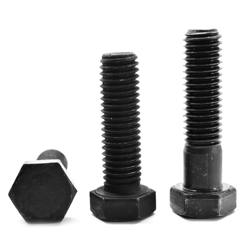 1 1/8x22-7 x 4 1/2x22 Coarse Thread Grade 5 Hex Cap Screw Medium Carbon Steel Black Oxide E834
