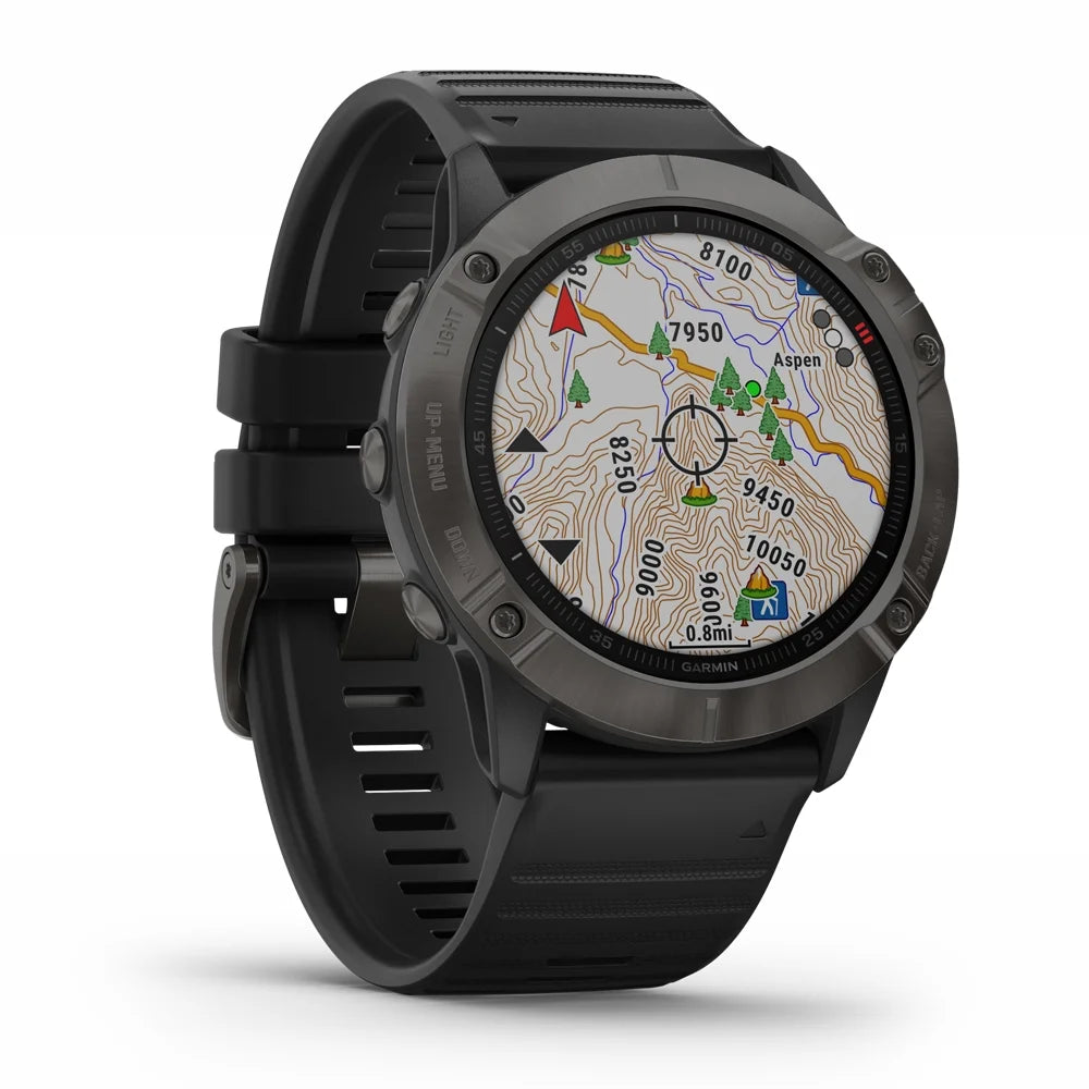 Carbon Gray DLC Multisport GPS Smartwatch J618258