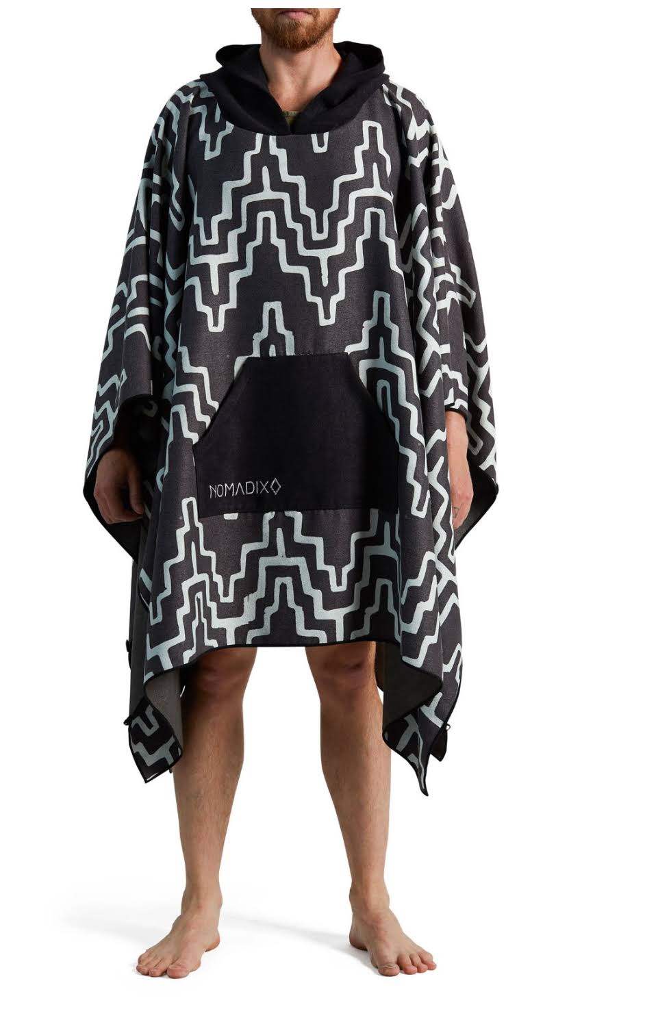 Teton Black Poncho Towel M746333