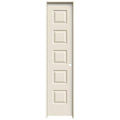 18 in. x 80 in. Primed Left-Hand Smooth Molded Composite MDF Single Prehung Interior Door I819448