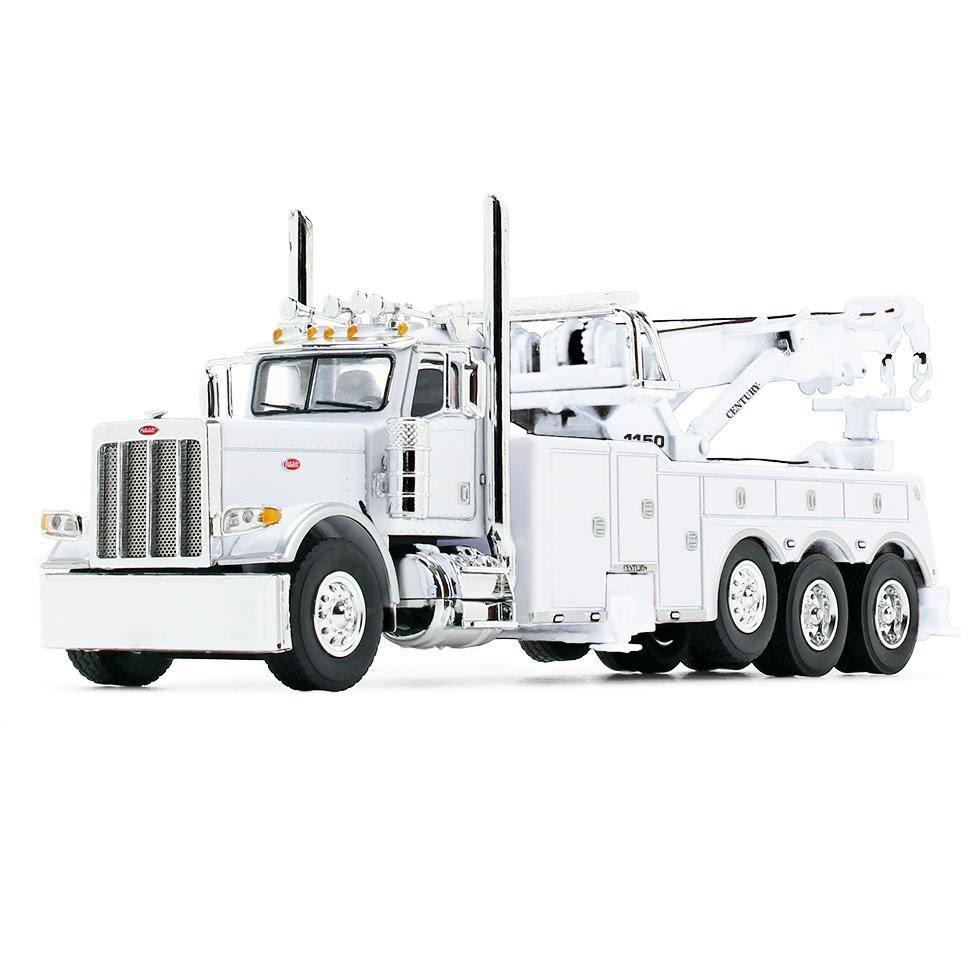 White 1/64 Diecast Tow Truck Model F1295