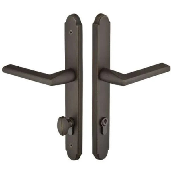 Arched 11 inch Non-Keyed Passage Lock Trim T25326
