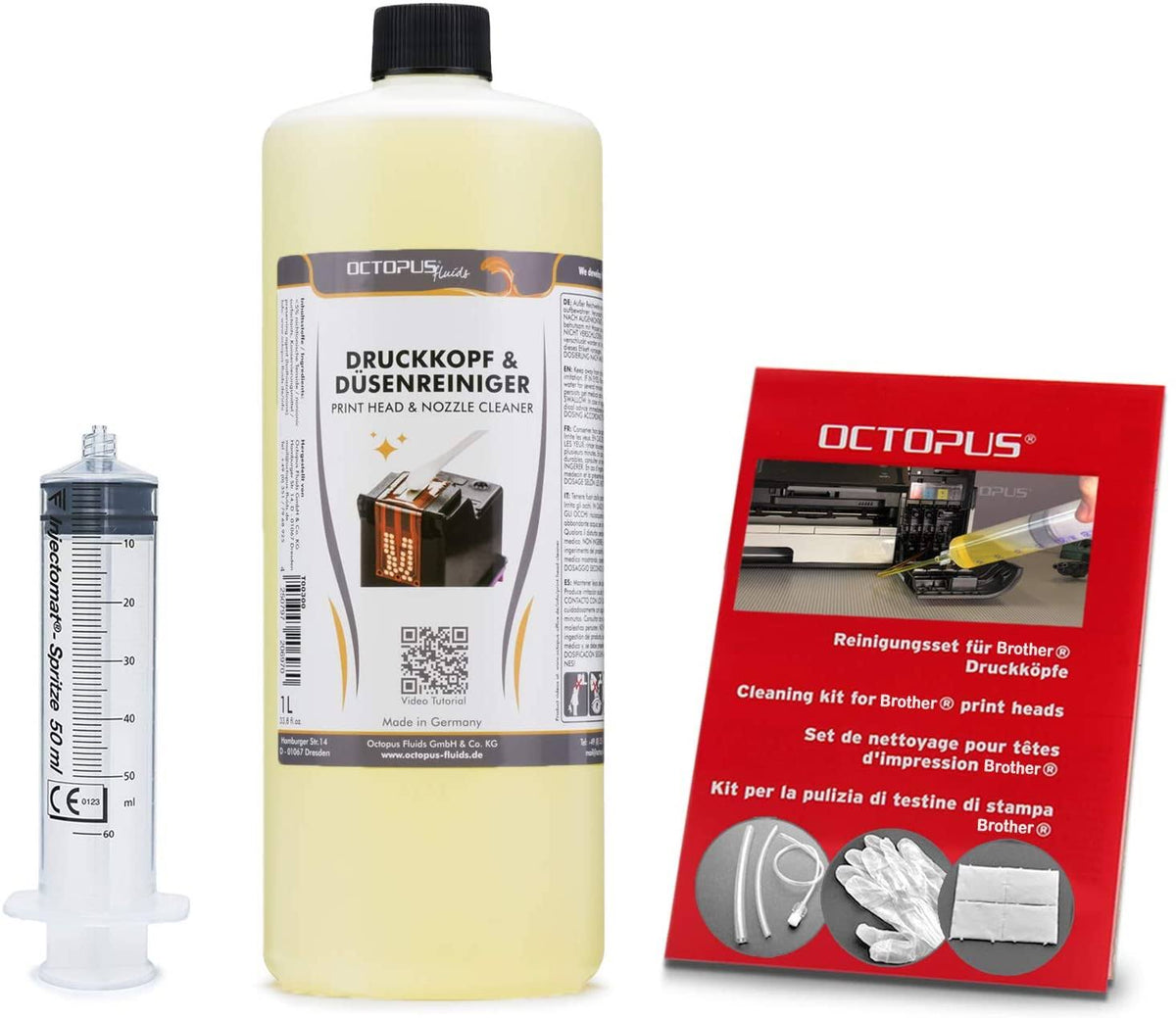 Nozzle Cleaner with Hose Adapters (1000 ml) E869