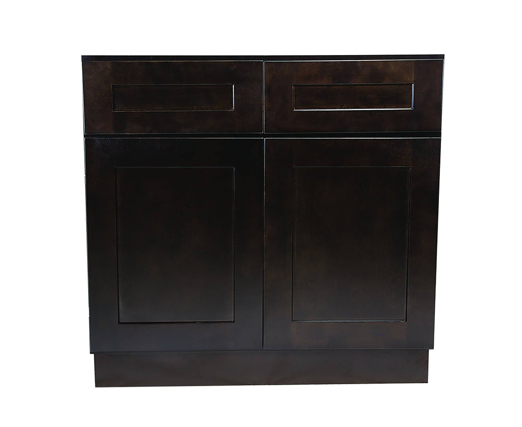 Espresso Shaker Kitchen Base Cabinet R516871