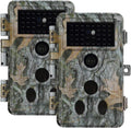 2-Pack Hunting Camera Game Cam 24MP 2.7K Night Vision Waterproof A749