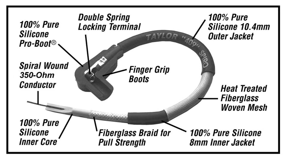 Red 409 Spiro-Pro Race Fit Cable T669827