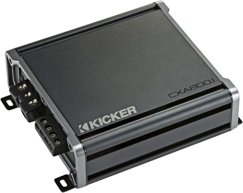 Single 12 Sub Box & CXA800.1 Car Stereo Bundle C3998