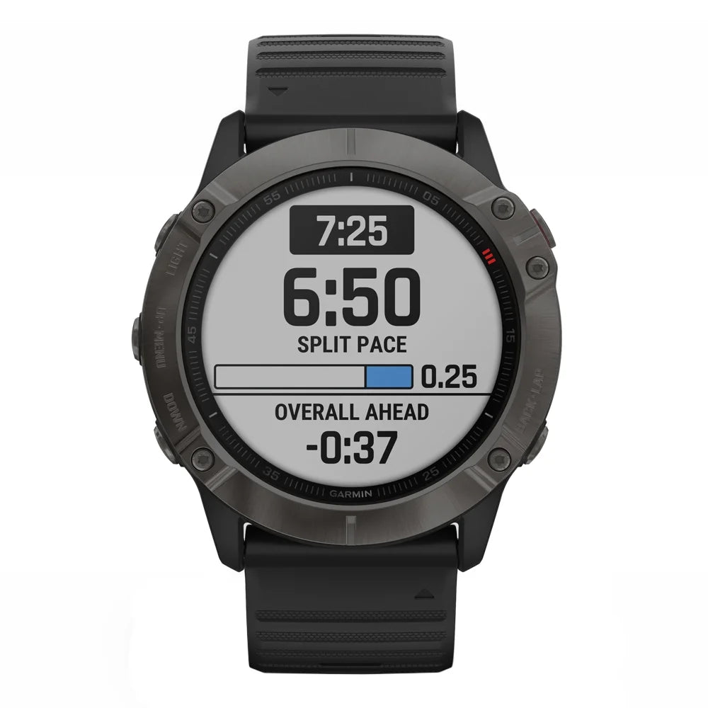 Carbon Gray DLC Multisport GPS Smartwatch J618258