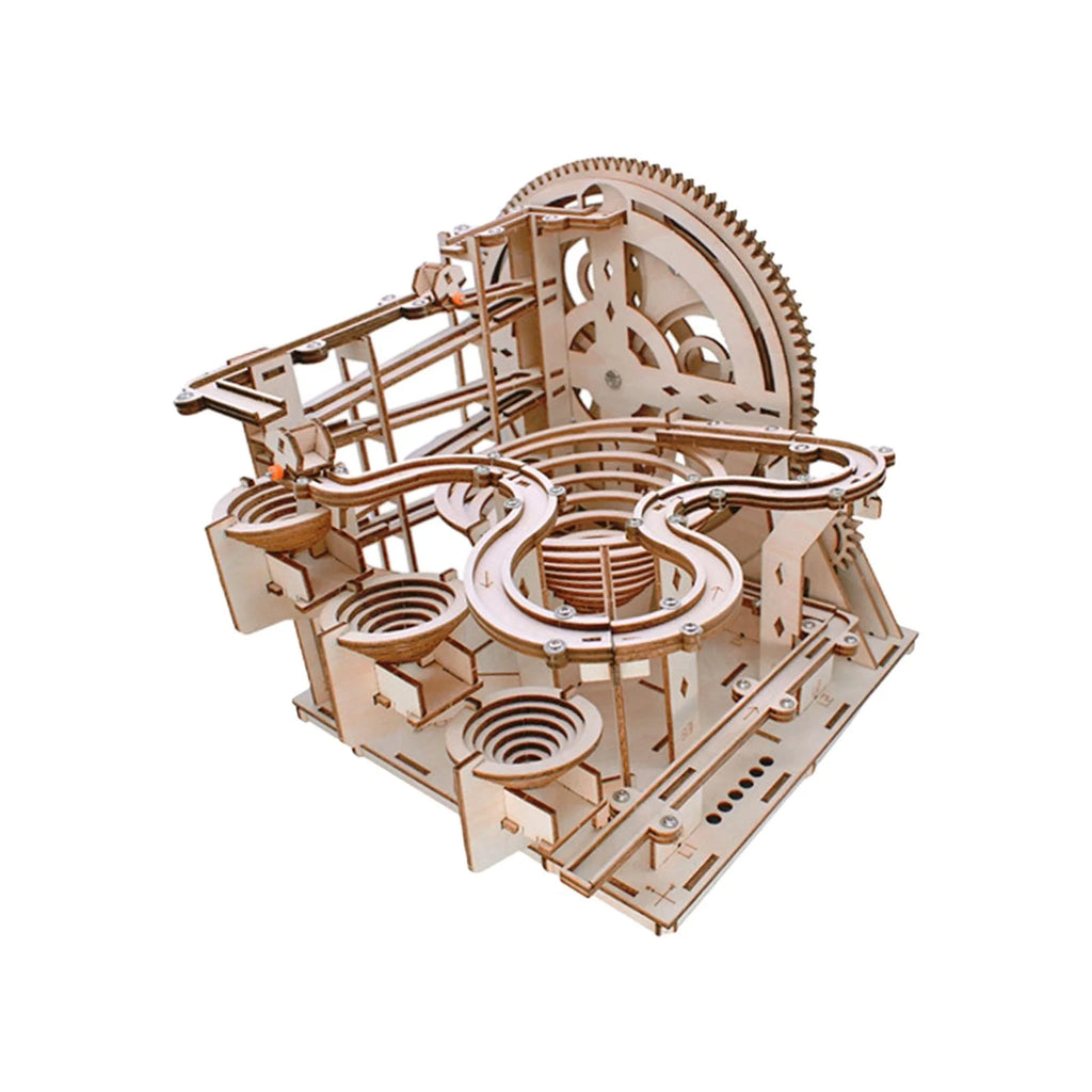 Marble Run Building Kits Wooden 3D Puzzle Toy Construction Play Set M9718