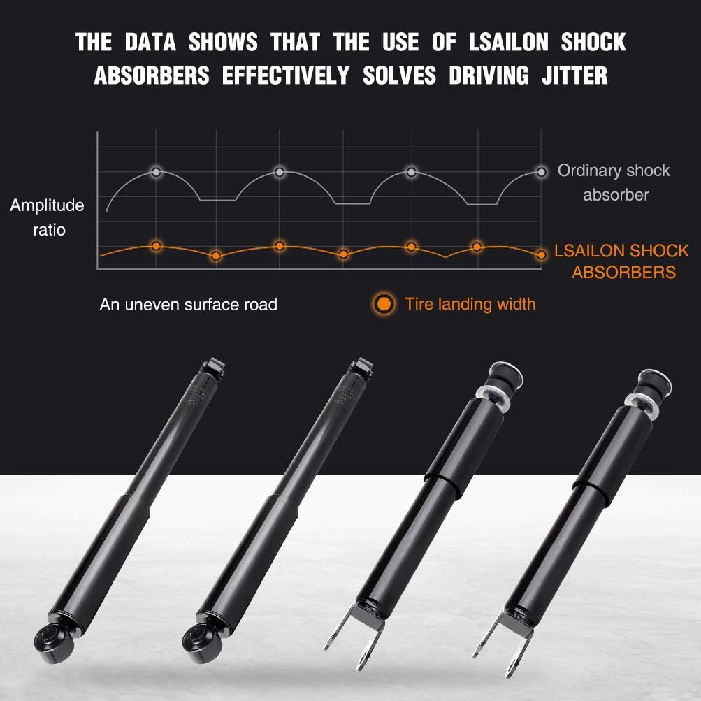 4x Front Rear Shocks Absorbers T732