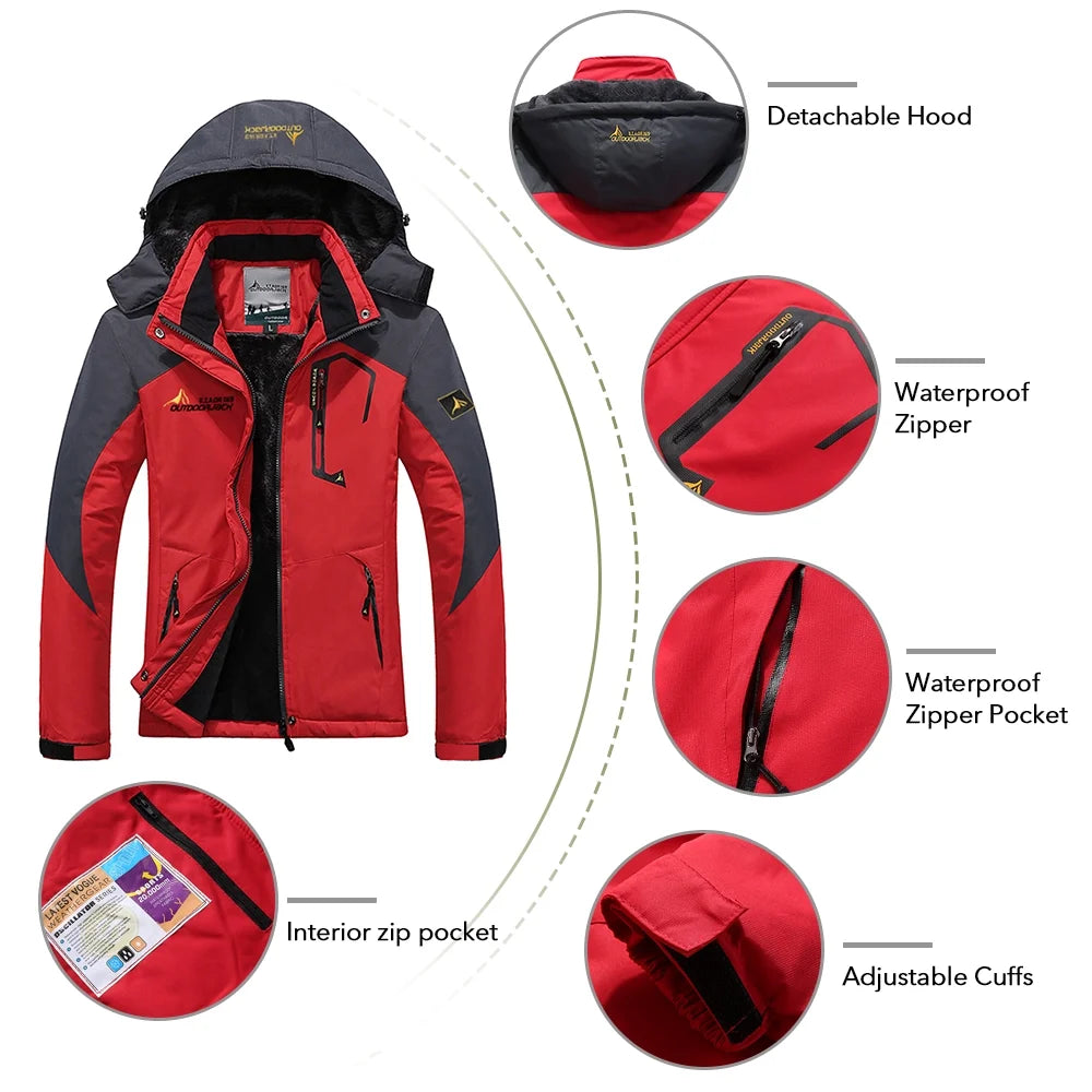 Waterproof Shell Ski Jacket A27585