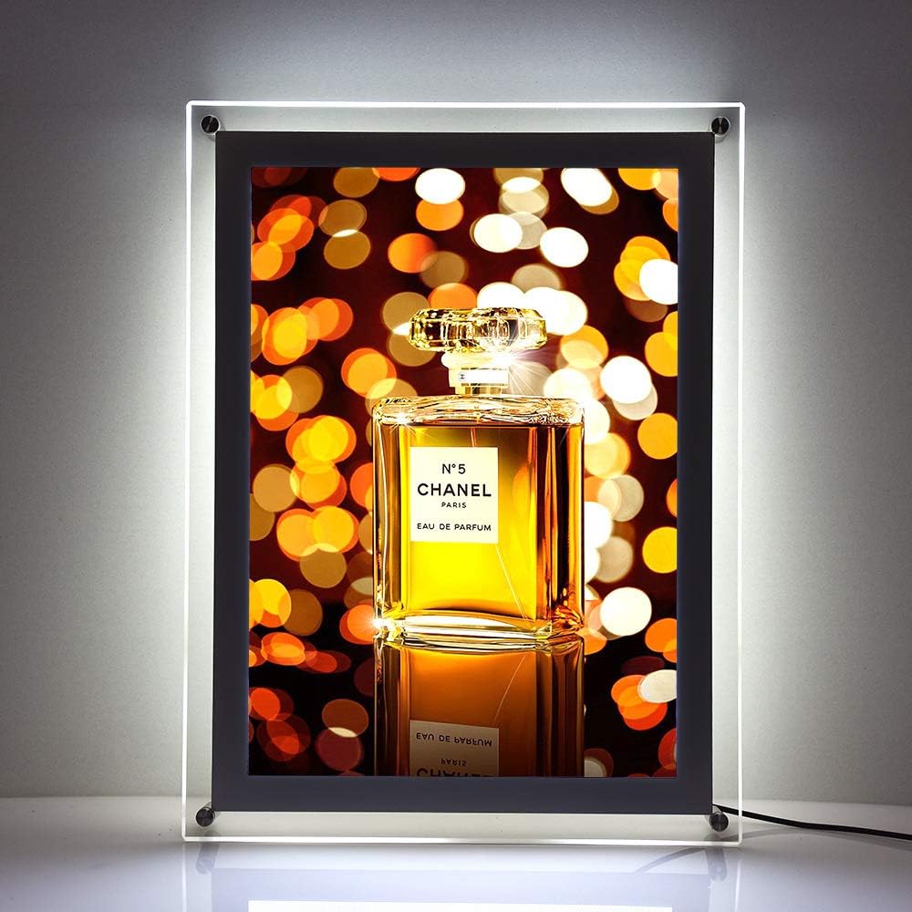 24X36 Inch Ultra Thin Wall Mounted Acrylic LED Light Box Sign Holder K19712