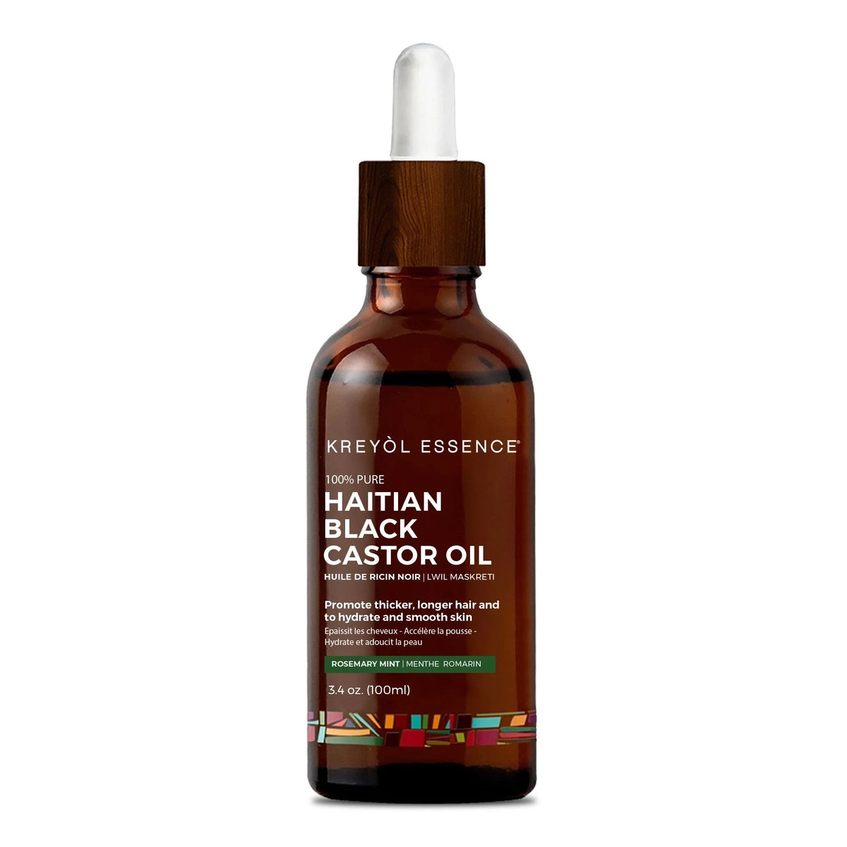 Haitian Black Castor Oil - Rosemary Mint F511