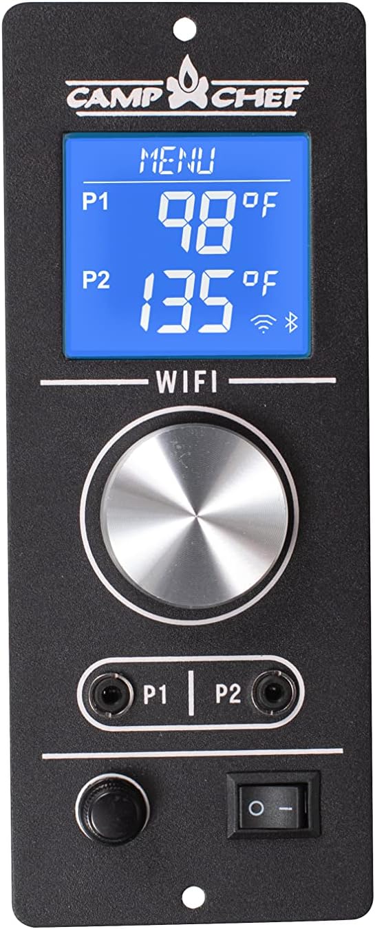 Black/Silver Pellet Grill Controller Z307