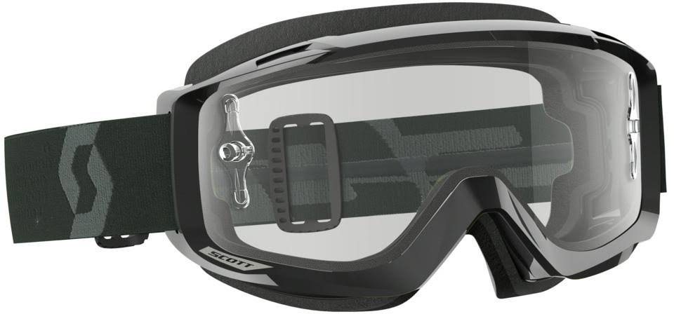 Black/White Goggle with Clear Lens X646