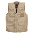 Khaki Lightweight Tactical Vest J2896