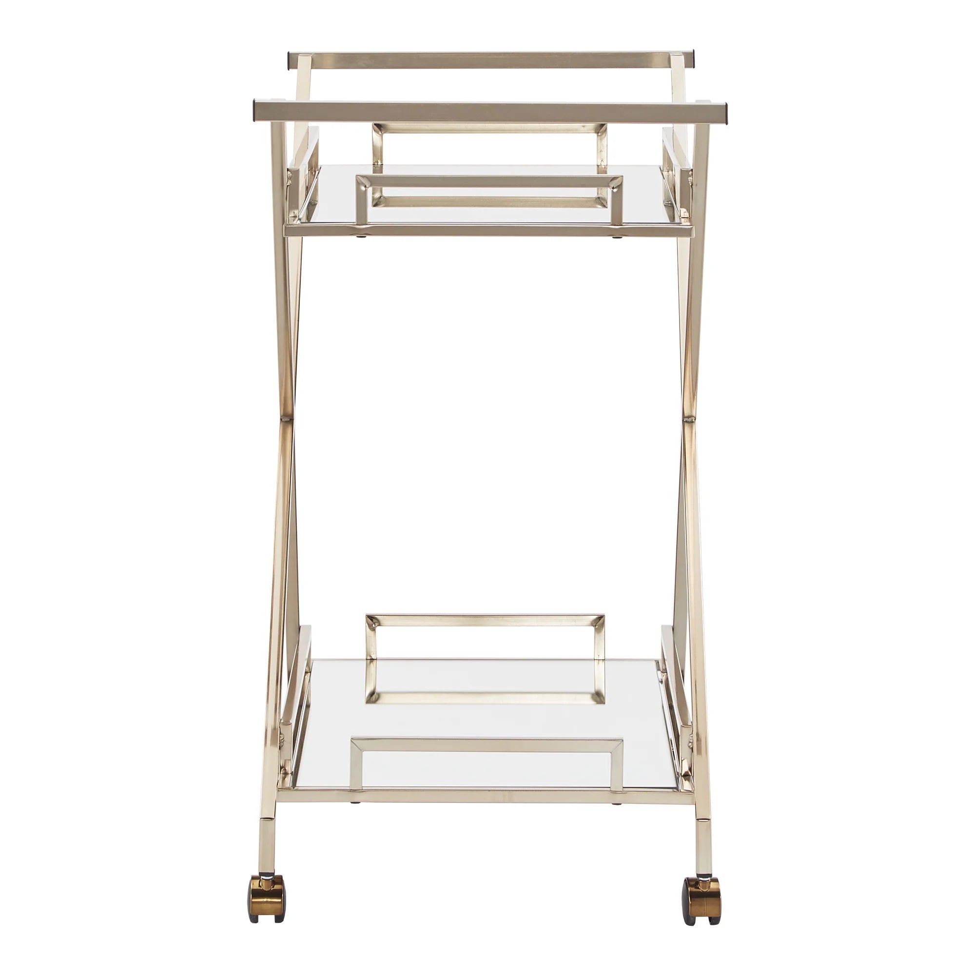 Champagne Gold Bar Cart N167
