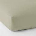 Green Supima Cotton Sateen Queen Fitted Sheet K40006
