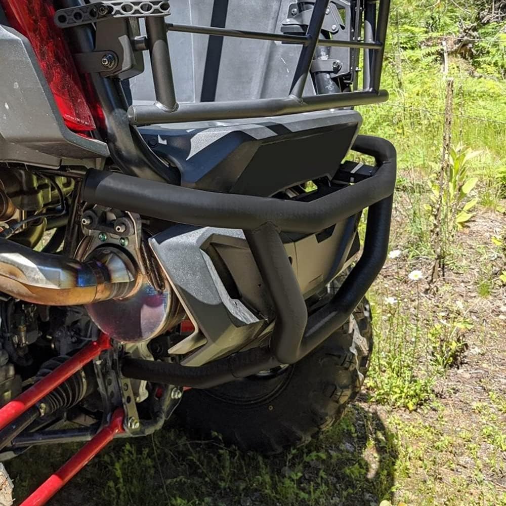 Heavy Duty Rear Bumper with Black Powder Coating for Honda Talon 1000R/ 1000X/ 1000X-4 UTV 2019 2020 2021 G6165