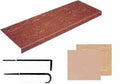Rubber Stair Treads Non Slip Safety Flat Surface 12-1/2 in. x 42 in. F43082