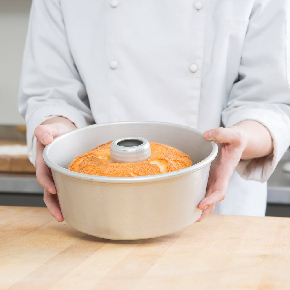 Glazed Aluminized Steel Angel Food Cake Pan A65988