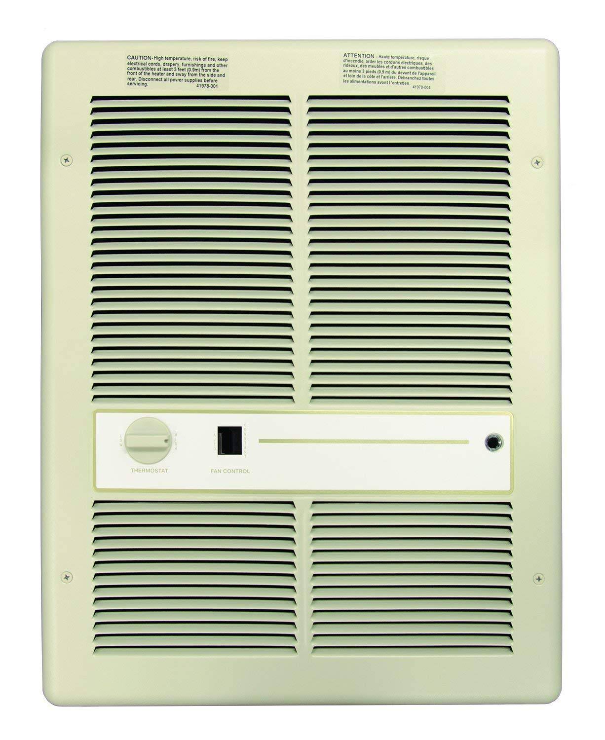 3000W 277V White Wall Heater D2722