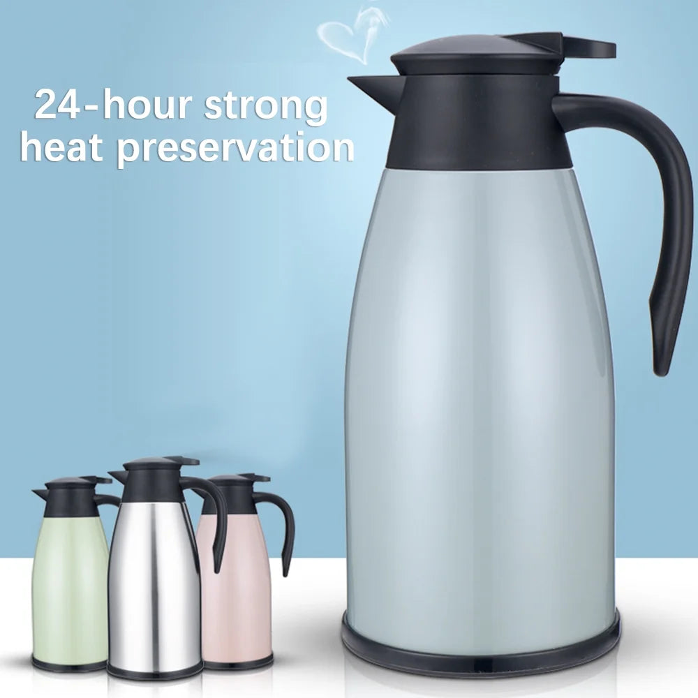 Stainless Steel Insulation Bottle Double Walled Flask 2L W92878