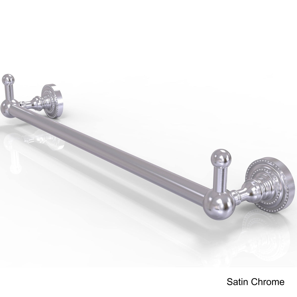 Antique Bronze 18 inch Towel Bar with Integrated Hooks T9331