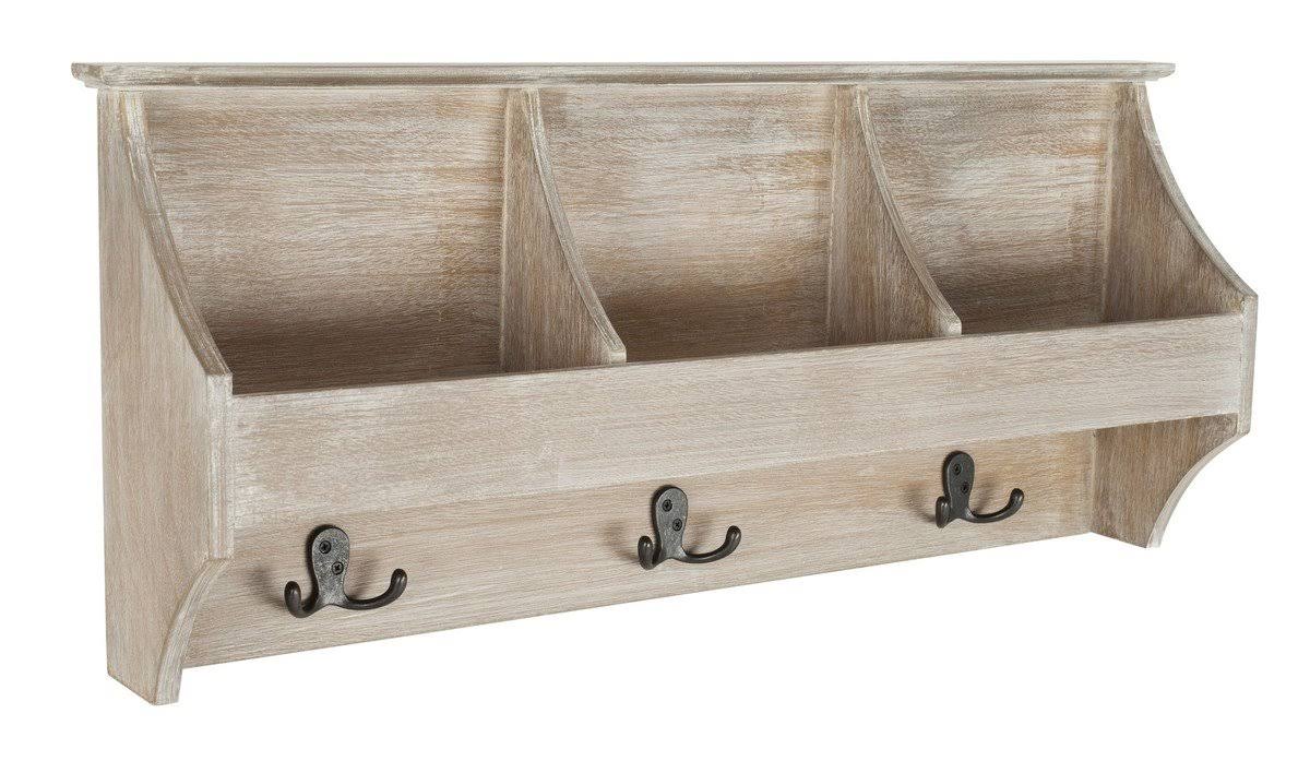 Black Hanging Storage Wall Rack Q141