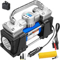 Ocean Blue 12Volt 120PSI Portable Air Compressor Tire Inflator, Pack of 2 A50146
