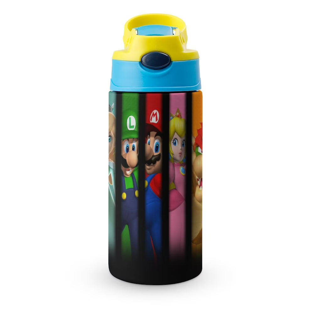 Insulated Stainless Steel Water Bottle with Straw V527