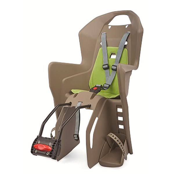 Brown Green Frame Mounted Baby Carrier Q605