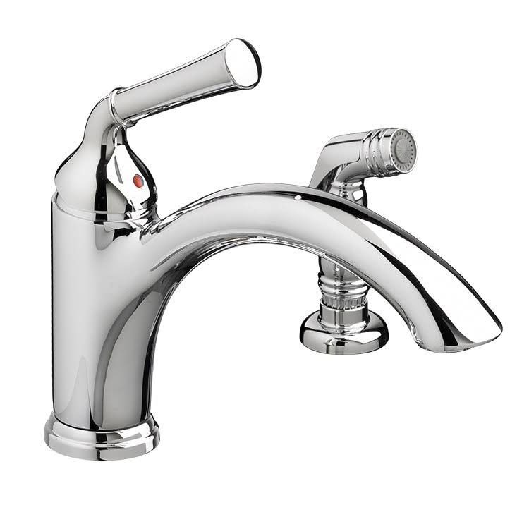 Single Handle Deck Mounted Kitchen Faucet with Spray X3524